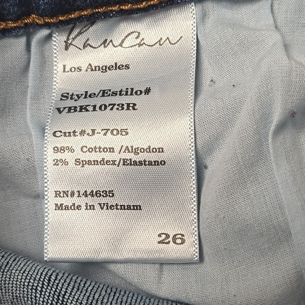 KanCan Size 26 Women's Destroyed Denim Skinny Jeans (30.5" Inseam) - Picture 8 of 8